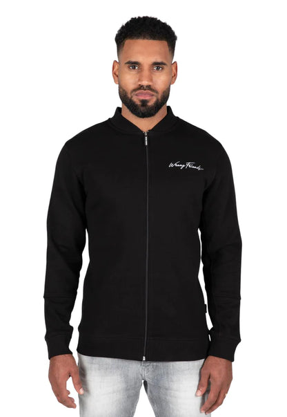 GRANADA FULL ZIP HOODIE SCHWARZ