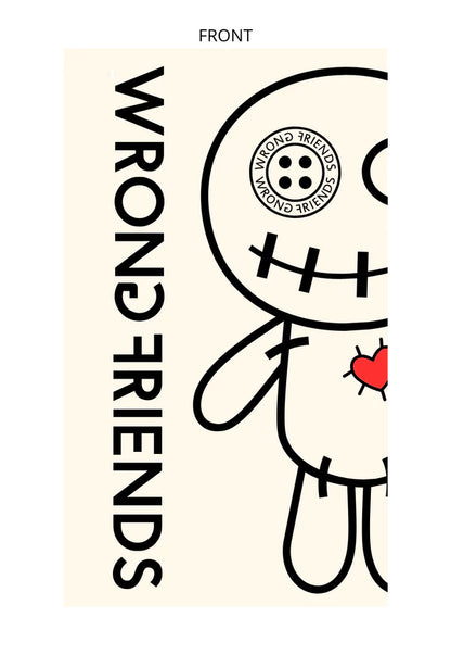 Wrong Friends Pula Strandtuch - Beige