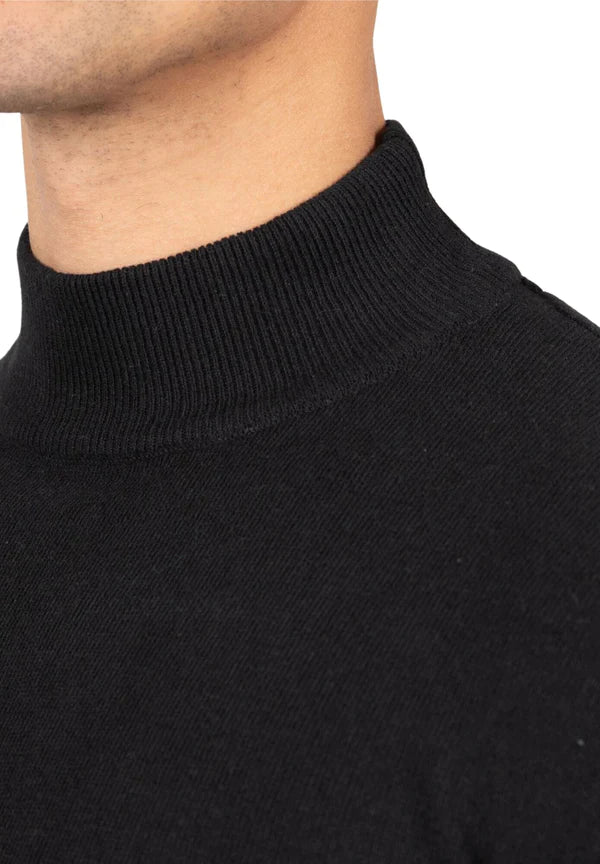 AYDEN TURTLENECK SWEATER SCHWARZ