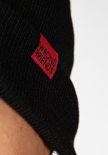 CLASSIC LOGO BEANIE SCHWARZ