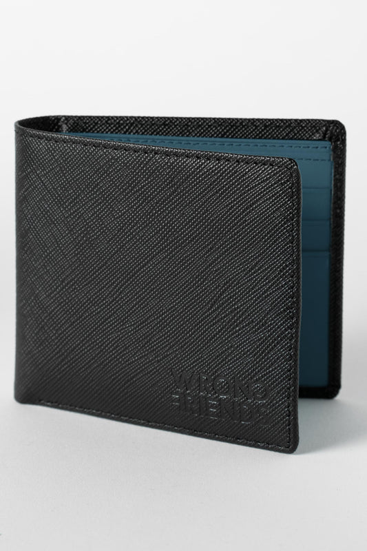 GENEVE WALLET SCHWARZ/BLAU