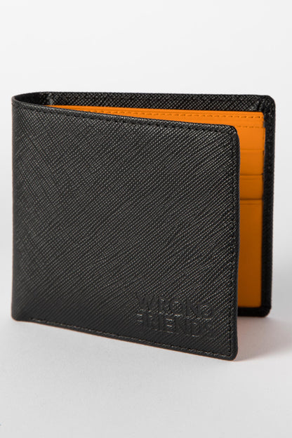 GENEVE WALLET SCHWARZ/ORANGE