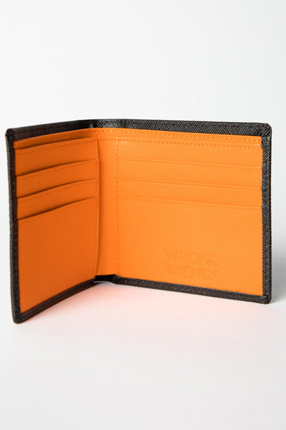 GENEVE WALLET SCHWARZ/ORANGE