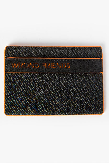 SAN REMO CARDHOLDER SCHWARZ/ORANGE