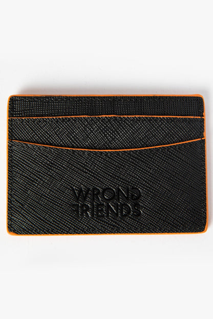 SAN REMO CARDHOLDER SCHWARZ/ORANGE