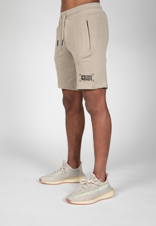 PARIS SWEAT SHORTS TAUPE