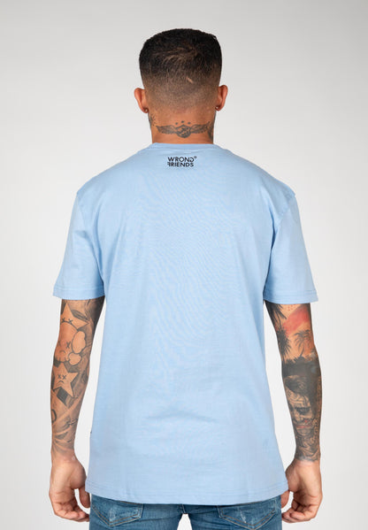 FAST LIFE T-SHIRT HELLBLAU