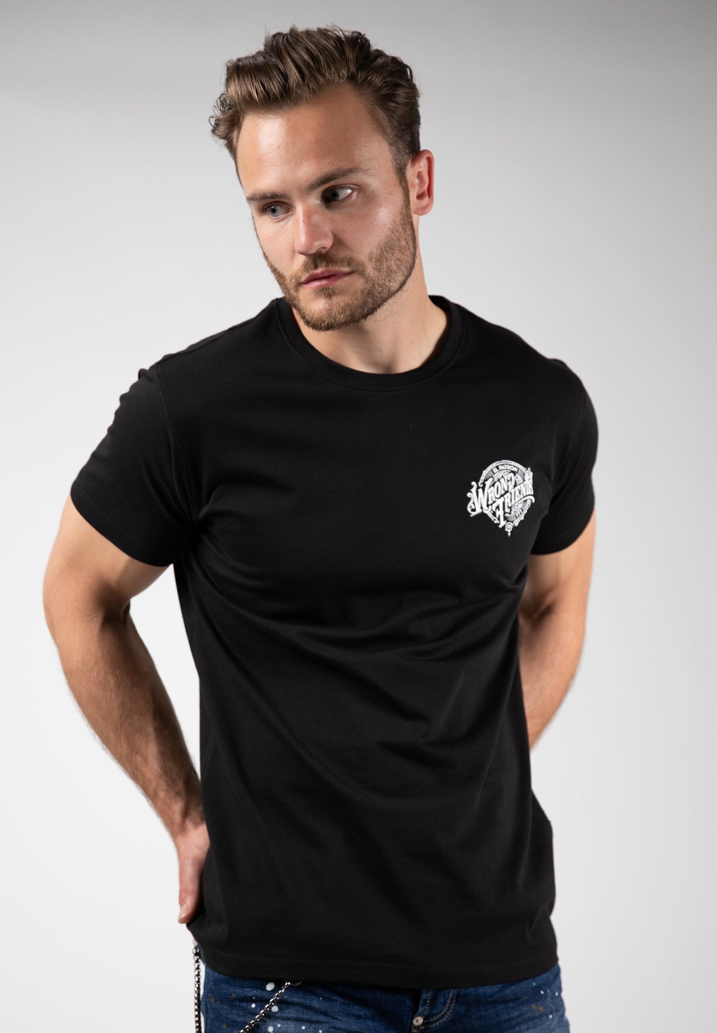 777 T-SHIRT SCHWARZ